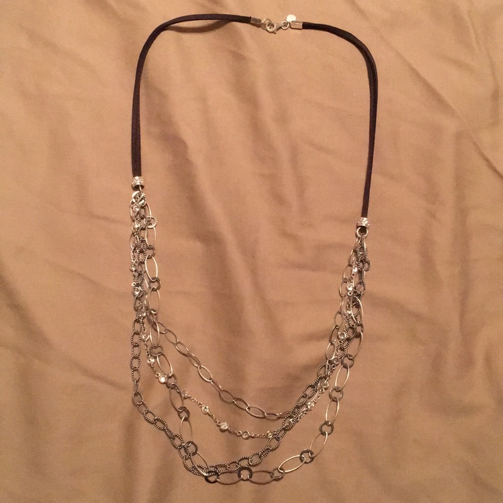 Silpada necklace layered